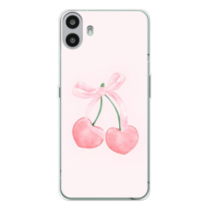Чехол с розовым рисунком для Nothing CMF Phone 1