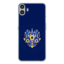 Чохол з українським гербом на Nothing CMF Phone 1 – Квітчастий гирб