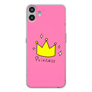 Девчачий Чехол для Nothing CMF Phone 1 – Princess