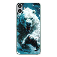 Чохол з картинкою 'Хижаки' для Nothing CMF Phone 1 – Ведмідь