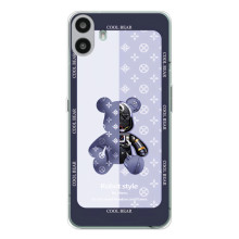 Круті Чохли Луі Віттон для Nothing CMF Phone 1 (AlphaPrint) (Медведик LV)