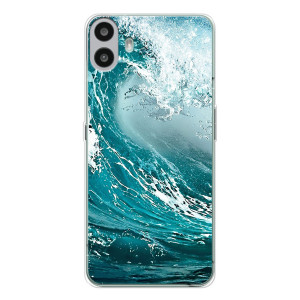 Летний Чехол на Nothing CMF Phone 1 – Морская волна