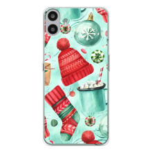 Новорічні Чохли для Натінг ЦМФ Фон 1 (VPrint) – Одяг НР