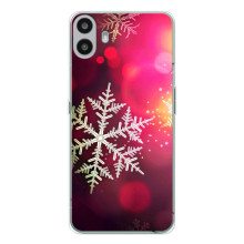 Новорічні Чохли для Натінг ЦМФ Фон 1 (VPrint) – Сніжинка