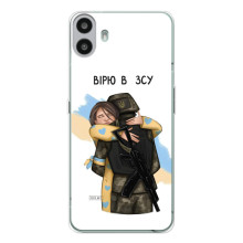 Патріотичний Чохол для Nothing CMF Phone 1 (Віримо у ЗСУ)