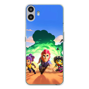 Силіконовый Чохол на Nothing CMF Phone 1 з картинкою Brawl Stars (Бравел Старс)