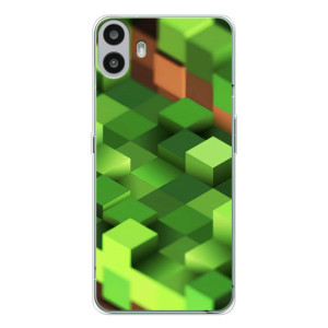 Чехлы для Nothing CMF Phone 1 (Персонажи Майн Крафт) – Текстура
