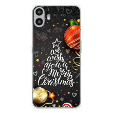 Різдвяні Чохли для Nothing CMF Phone 1 (VPrint) (Ялинка)