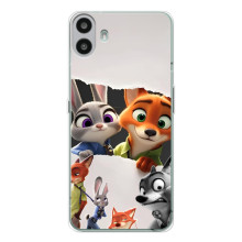 Силіконовий чохол з принтом Зоотрополіс для Nothing CMF Phone 1