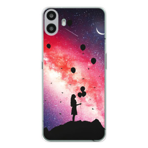 Силиконовые Чехлы Любимому человеку для Nothing CMF Phone 1 – Шарики в небе