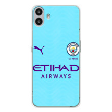 Силіконові Чохли з принтом Футбол на Nothing CMF Phone 1 – Man City