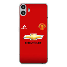 Силіконові Чохли з принтом Футбол на Nothing CMF Phone 1 – Man United
