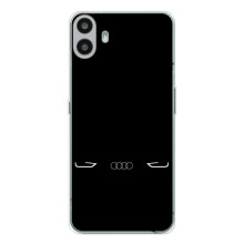 Силіконовий бампер з картинкою машини на Nothing CMF Phone 1 (Сілует Audi)