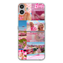 Силіконовый Чохол Барбі фільм на Nothing CMF Phone 1 (Барбі стиль)