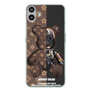 Силиконовый чехол для Nothing CMF Phone 1 (Медмедь Луи Виттон)
