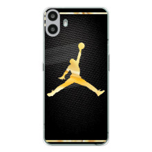 Силіконовый Чохол Nike Air Jordan на Модель телефону українськими літерами та цифрами виглядатиме так: Нотінг ЦМФ Фон 1.