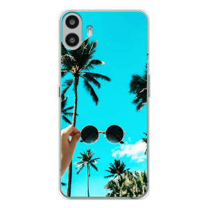 Силіконовий чохол з КАРТИНКАМИ літо для Nothing CMF Phone 1 (AlphaPrint)