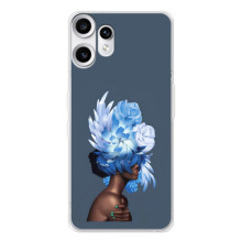 Чехлы (ART) Цветы на Nothing CMF Phone 2 Pro (VPrint) (Цветы на голове)