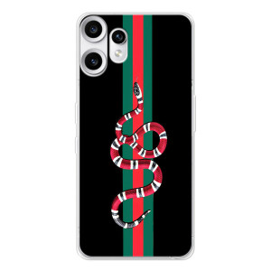 Чехлы Бренд GUCCI для Nothing CMF Phone 2 Pro – Змей Гуччи