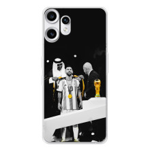 Чохли для Nothing CMF Phone 2 Pro (Leo чемпіон) (AlphaPrint) (Мессі коронований)