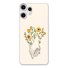 Чехлы для любимой на Нотинг СМФ Фон 2 Про (VPrint) (Руки любви)