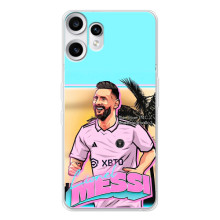 Чехлы для Нотинг СМФ Фон 2 Про - Лео Месси Маями (Майами Месси)