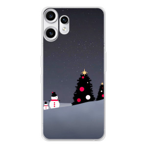 Чехлы на Новый Год Nothing CMF Phone 2 Pro – Снеговички