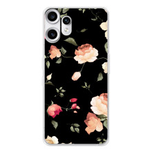 Чехлы с Цветами для Nothing CMF Phone 2 Pro (VPrint) (Розочки)