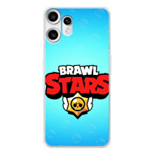 Чехлы Brawl Stars для Nothing CMF Phone 2 Pro (AlphaPrint) (Лого Бравл Старс)