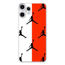 Чехлы для Nothing CMF Phone 2 Pro - с картинкой JORDAN (AlphaPrint) (Лого Джордан)