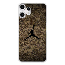 Чехлы для Nothing CMF Phone 2 Pro - с картинкой JORDAN (AlphaPrint) (Logo Jordan)