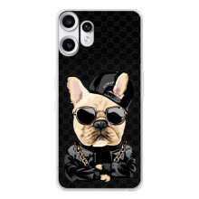 Чехлы с крутыми принтами для Nothing CMF Phone 2 Pro - (PREMIUMPrint) (Стильная собака)