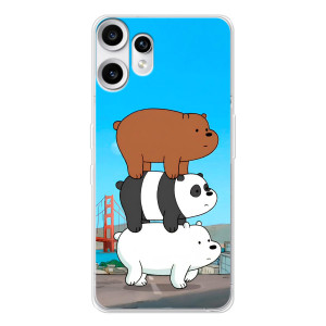 Чехлы с Пандами на Nothing CMF Phone 2 Pro – Друзья