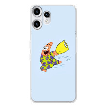 Чехлы с Патриком на Nothing CMF Phone 2 Pro (Патрик с подушкой)