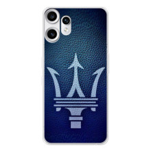 Чохли з тематикою "Круті машини" на Nothing CMF Phone 2 Pro – Лого Maserati