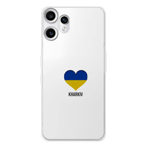 Чехлы силиконовые (Город Харьков) на Нотинг ЦМФ Фон 2 Про – Kharkiv
