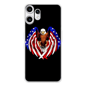 Чехол Флаг USA для Nothing CMF Phone 2 Pro – Крылья США