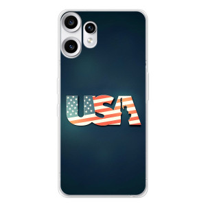 Чехол Флаг USA для Nothing CMF Phone 2 Pro – USA