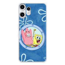 Чохол Губка Боб для Натанґ ЦМФ Фон 2 Про (В ілюмінаторі)