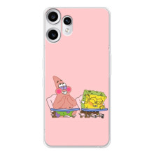 Чохол Губка Боб для Натанґ ЦМФ Фон 2 Про (За партою)