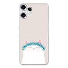 Чохол на тематику: Коти для Nothing CMF Phone 2 Pro (Білий котик)