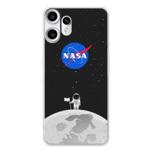 Силіконовый бампер з принтом "Наса" на Nothing CMF Phone 2 Pro