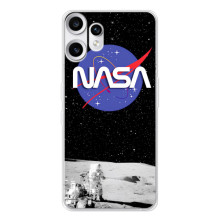 Силіконовый бампер з принтом "Наса" на Nothing CMF Phone 2 Pro – Nasa на місяці