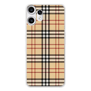 Чехол с Брендами одежды на Нотинг ЦМФ Фон 2 Про – Burberry стиль