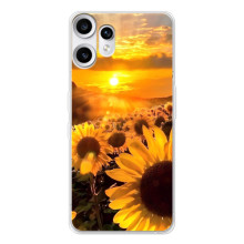 Чохол з Квітами для Nothing CMF Phone 2 Pro (поле соняшників)