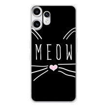 Бампер з зображенням Котиків для Нотінґ СМФ Телефон 2 Про (КОТИК MEOW)