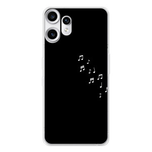 Чохол з картинками на чорному фоні для Nothing CMF Phone 2 Pro – Ноти