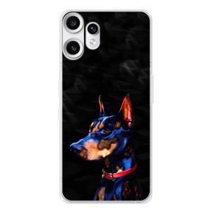 Бампер для Nothing CMF Phone 2 Pro з картинкою "Песики" (Собака Мопсік)