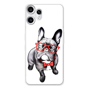 Бампер для Nothing CMF Phone 2 Pro з картинкою "Песики" (В окулярах)