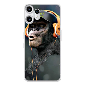 Чехол с Обезьянами Nothing CMF Phone 2 Pro - (AlphaPrint)